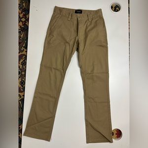 Brixton Men’s Standard Fit Dark Khaki Reserve Pants